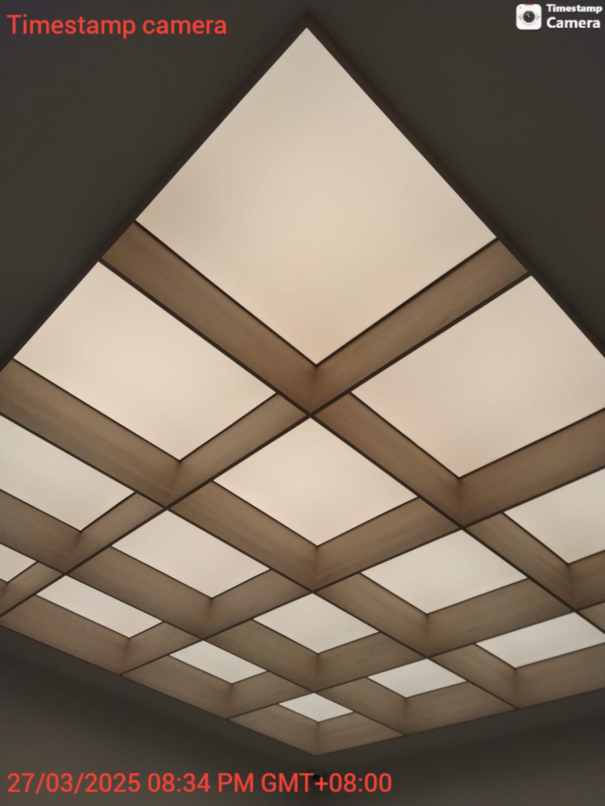 Stretch ceiling project