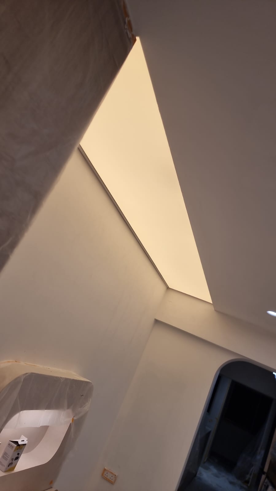 Stretch ceiling project