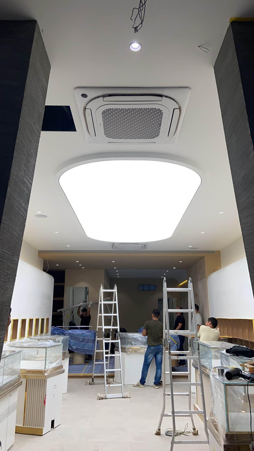 Stretch ceiling project