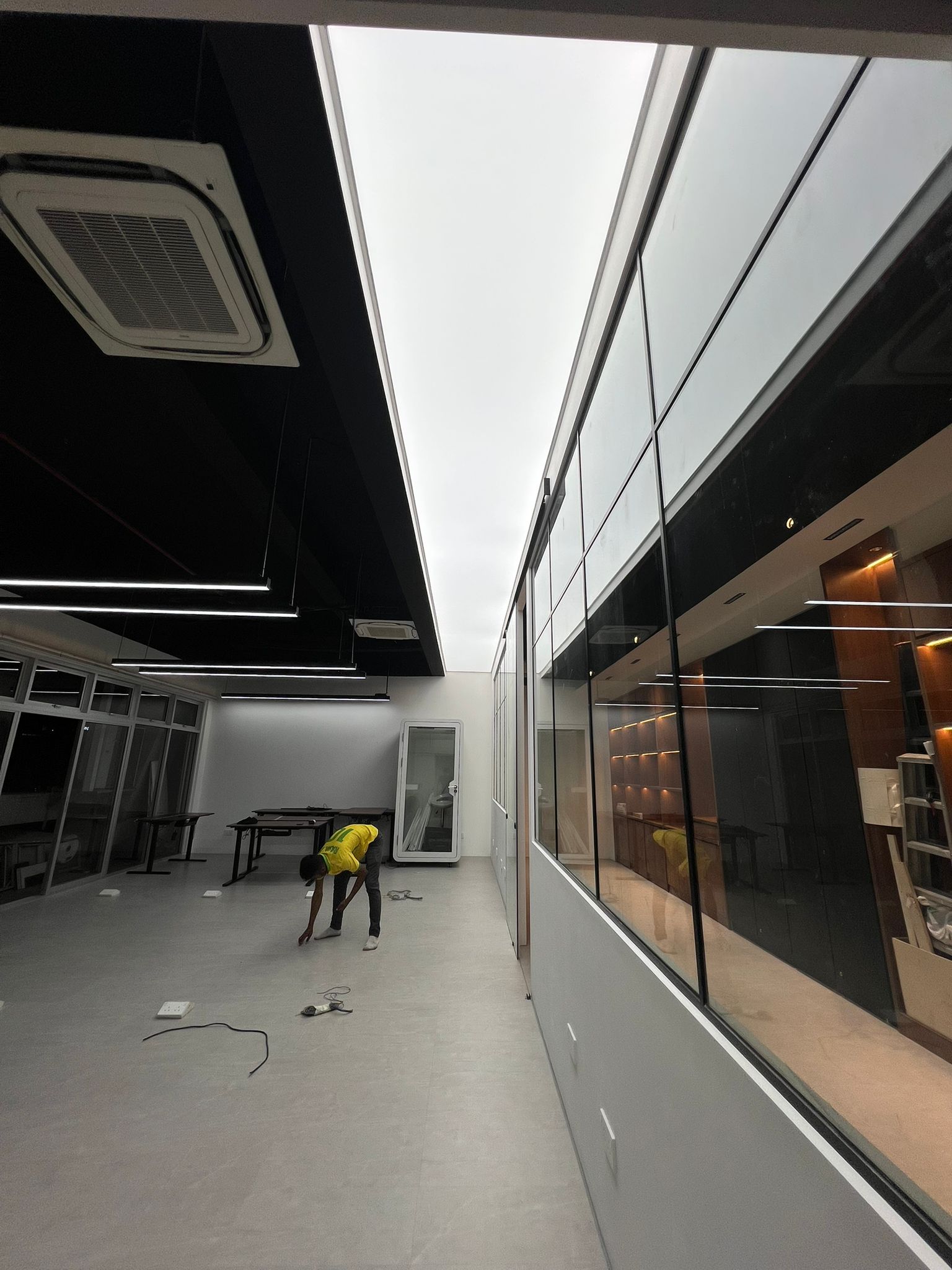 Stretch ceiling project