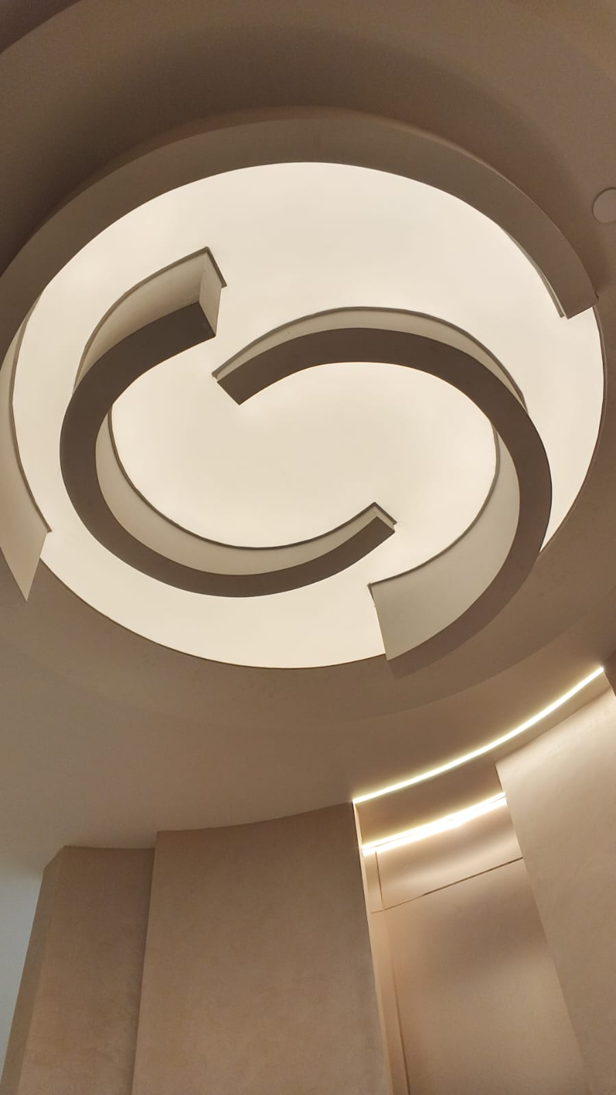 Stretch ceiling project