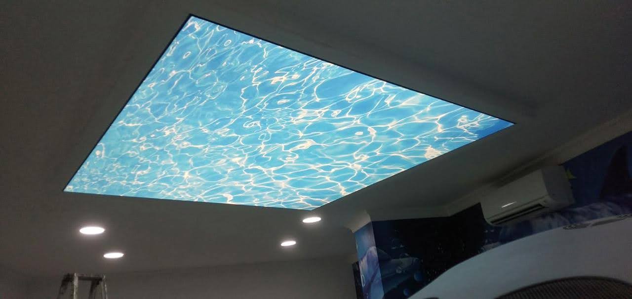 Stretch ceiling project