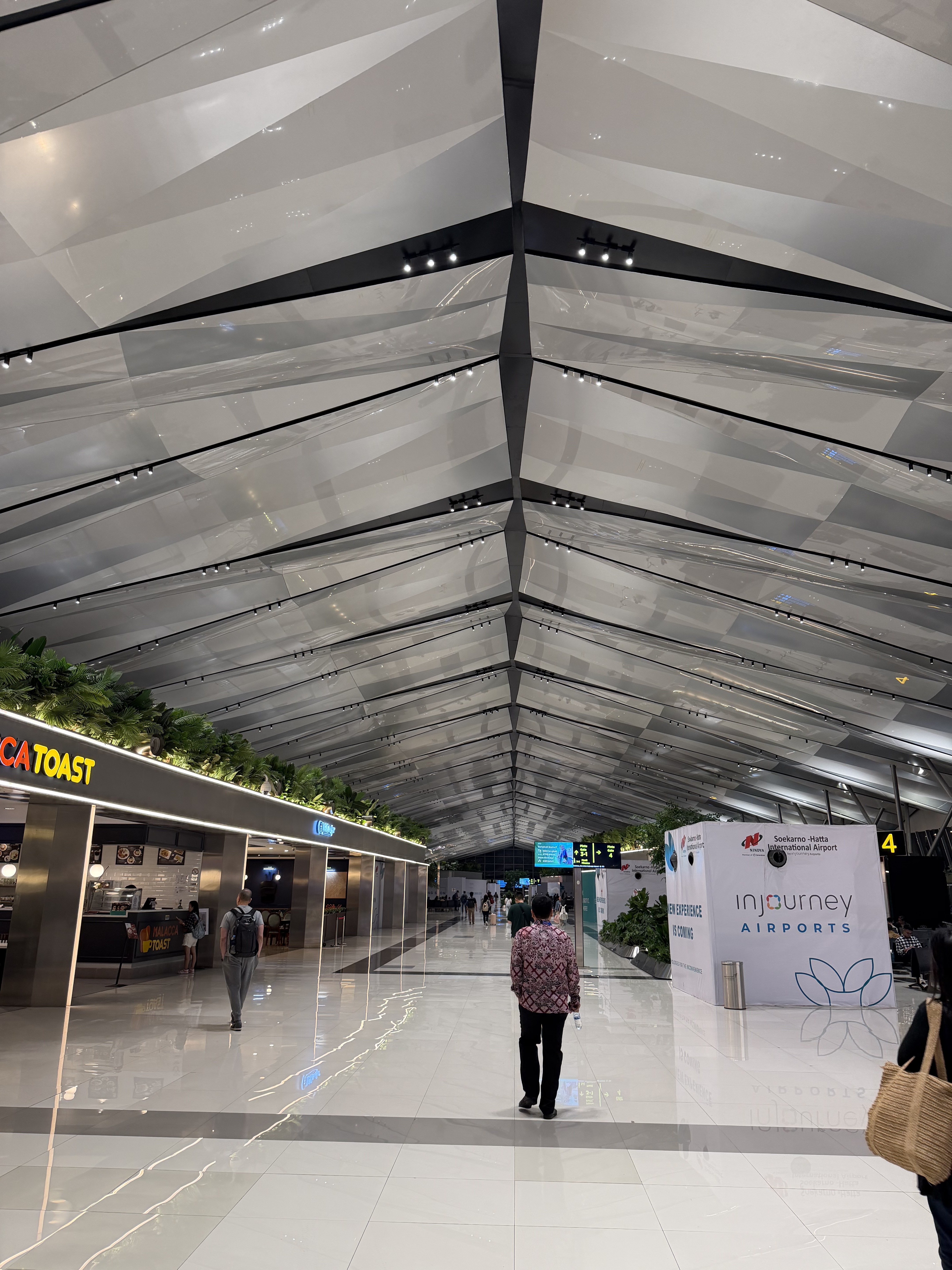 Airport and Lounge stretch ceiling